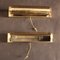 German Bauhaus Brass and Metal Tubular Sconce, 1940s, Set of 2 6