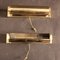 German Bauhaus Brass and Metal Tubular Sconce, 1940s, Set of 2, Image 1