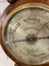 Antique Victorian Carved Banjo Barometer in Burr Walnut, 1860 11