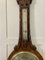 Antique Victorian Carved Banjo Barometer in Burr Walnut, 1860 6