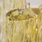 Lampada da parete in vetro di Murano decorato giallo, Italia, anni '90, Immagine 7