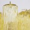 Lampada da parete in vetro di Murano decorato giallo, Italia, anni '90, Immagine 11
