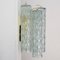 Wall Light with Murano Glass Green Gray Color, Italy, 1990s 7