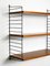 Wall Hanging Shelf with Three Shelves by Kajsa & Nils Nisse Strinning, 1960s 14