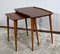 Tables d'Appoint en Teck par A. Hovmand-Olsen pour Mogens Kold, 1950s, Set de 2 3