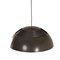 Brown AJ Hanging Lamp by Arne Jacobsen for Louis Poulsen, 1970s 1