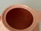 Rosafarbene Mid-Century Teekanne aus Keramik für Les Salins, Frankreich 3