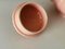 Rosafarbene Mid-Century Teekanne aus Keramik für Les Salins, Frankreich 4
