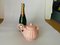 Mid-Century Pink Teapot in Ceramic for Les Salins, France 10