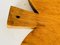 Tabla de cortar francesa de madera marrón, siglo XX, Imagen 4