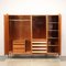 Teak Veneer Wardrobe, Italy, 1960s, Image 3