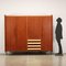 Teak Veneer Wardrobe, Italy, 1960s, Image 2