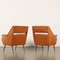 Leatherette Armchairs, Italy, 1950s-1960s, Set of 2 9