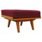 Mid-Century Footstool by Frantisek Jirák attributed to Tatra Acquisition, 1960s, Image 1