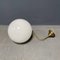 Opaline Glass Bulb Lamp with Copper Furrant 17