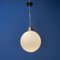 Opaline Glass Bulb Lamp with Copper Furrant, Image 4