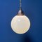 Opaline Glass Bulb Lamp with Copper Furrant, Image 15