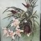 Painted Glass Panel in Bamboo Frame 13