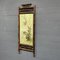 Painted Glass Panel in Bamboo Frame 5