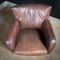 Vintage Leather Armchairs and Ottoman, Set of 2 6