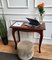 Italian Inlaid Burl Walnut Game Table with Cabriole Legs, 1890s, Image 3