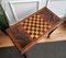 Italian Inlaid Burl Walnut Game Table with Cabriole Legs, 1890s, Image 4