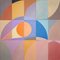 Natalia Roman, Bauhaus Desert Eclipse, 2023, Acrylic on Canvas 1