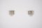 Ice Glass Wall Sconces from Kalmar, 1970s, Set of 2, Image 4