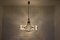 Lámpara de araña de latón de Simon & Schelle, años 70, Imagen 2