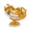 20. Jh. Französische Runde Vasen aus Gussglas & Vergoldeter Bronze mit Schwanenmotiv, 3 . Set 6