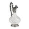 French Crystal Jug in Silver from Chevron Freres 3