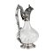 French Crystal Jug in Silver from Chevron Freres 2