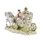 20th Century Romantic Porcelain Composition with Carriage from Dresden, Image 6