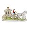 20th Century Romantic Porcelain Composition with Carriage from Dresden, Image 4