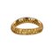18 Karat Gelbgold Ring mit gelbem Saphir-Wellenband, 2000er 4