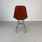 DSR Beistellstuhl aus Terrakotta von Eames für Herman Miller, 1960er 3
