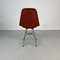 DSR Side Chair in Terracotta by Eames for Herman Miller, 1960s 3