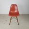 Chaise d'Appoint DSW en Terracotta par Eames pour Herman Miller, 1960s 2