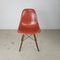 DSW Side Chair in Terracotta by Eames for Herman Miller, 1960s 2