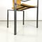 Sedia moderna quadrata in legno e metallo di Karl-Friedrich Foster Kkf, Germania, anni '80, Immagine 17