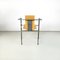 German Modern Squared Chair in Wood and Metal by Karl-Friedrich Foster Kkf, 1980s, Image 5