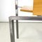 German Modern Squared Chair in Wood and Metal by Karl-Friedrich Foster Kkf, 1980s 16
