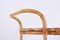 Carrito de servicio italiano Mid-Century ovalado de bambú y ratán, años 60, Imagen 13
