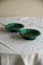 Green Majolica Bowls, Set of 2 7