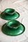 Green Majolica Bowls, Set of 2 5