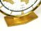 Orologio da tavolo Kundo GMT World Time Zone in ottone di Kieninger & Obergfell, anni '60, Immagine 14