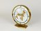 Orologio da tavolo Kundo GMT World Time Zone in ottone di Kieninger & Obergfell, anni '60, Immagine 17