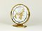 Grande Horloge de Table Kundo GMT World Time Zone en Laiton de Kieninger & Obergfell, 1960s 10
