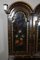 Black Lacquer Cabinet with Floral Decor 17