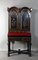 Black Lacquer Cabinet with Floral Decor 3
